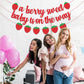 A Berry Sweet Baby Is On The Way Banner with Strawberry Garland, Berry Fruit Themed Baby Shower Gender Reveal Decorations, Summer Garland Photo Prop