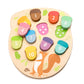 Tender Leaf Toys - How Many Acorns? - Count to 10 Number Wooden Puzzle Game - Counting, Sorting Activity Game for Children, Playroom, Montessori