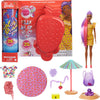 Barbie Color Reveal Foam! Doll & Pet Friend with 25 Surprises: Scented Bubble Solution, Outfits, Hair Extension, Accessories, Kid Bracelet & Charm
