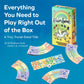 ALLPLAY Rainbow Board Game - Tiny Box Hand Management Card Game for 2-6 Adults and Families - Quick-Playing - Fits in Your Pocket - Points Change in