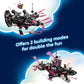 LEGO DREAMZzz Nightmare Shark Submarine Building Toy for Kids - Pretend Play Set & Figures for Boys & Girls, Ages 9+ - Rebuild as a Battleship or