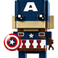 LEGO BrickHeadz Captain America 41589 Building Kit