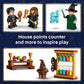 LEGO Harry Potter Hogwarts Castle: Sorting Hat Ceremony Building Toy for Boys, Girls - Pretend Play Set for Kids, Ages 7+ - W/4 Minifigures & Cat