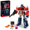 LEGO Icons Optimus Prime 10302 Transformers Figure Set, Collectible Transforming 2-in-1 Robot and Truck Model Building Kit for Adults, Perfect for