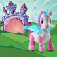 NKOK USB PetBotz - Robo Unicorn, Rechargeable, Miniature, Interactive pet Robot, Lights up, Sound Activated, Makes Noises on Command, Comes with