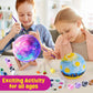 LAOESE Paint Your Own Moon Lamp Kit, Cool Gifts DIY 3D Moon Night Light, Arts and Crafts for Kids Ages 8-12, Space Art Supplies Craft Kits, Girls Boys