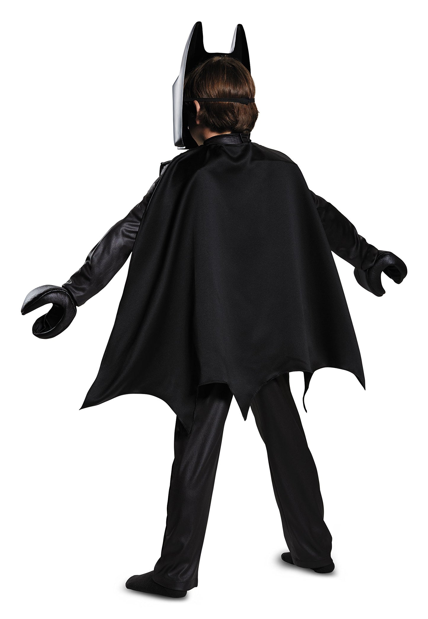Batman Lego Movie Deluxe Costume, Black, Small (4-6)
