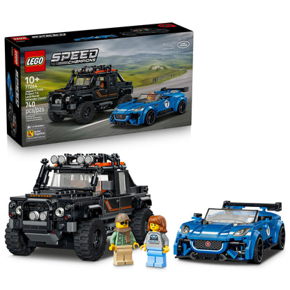 LEGO Speed Champions Jaguar Project 7 & Land Rover Defender 77264