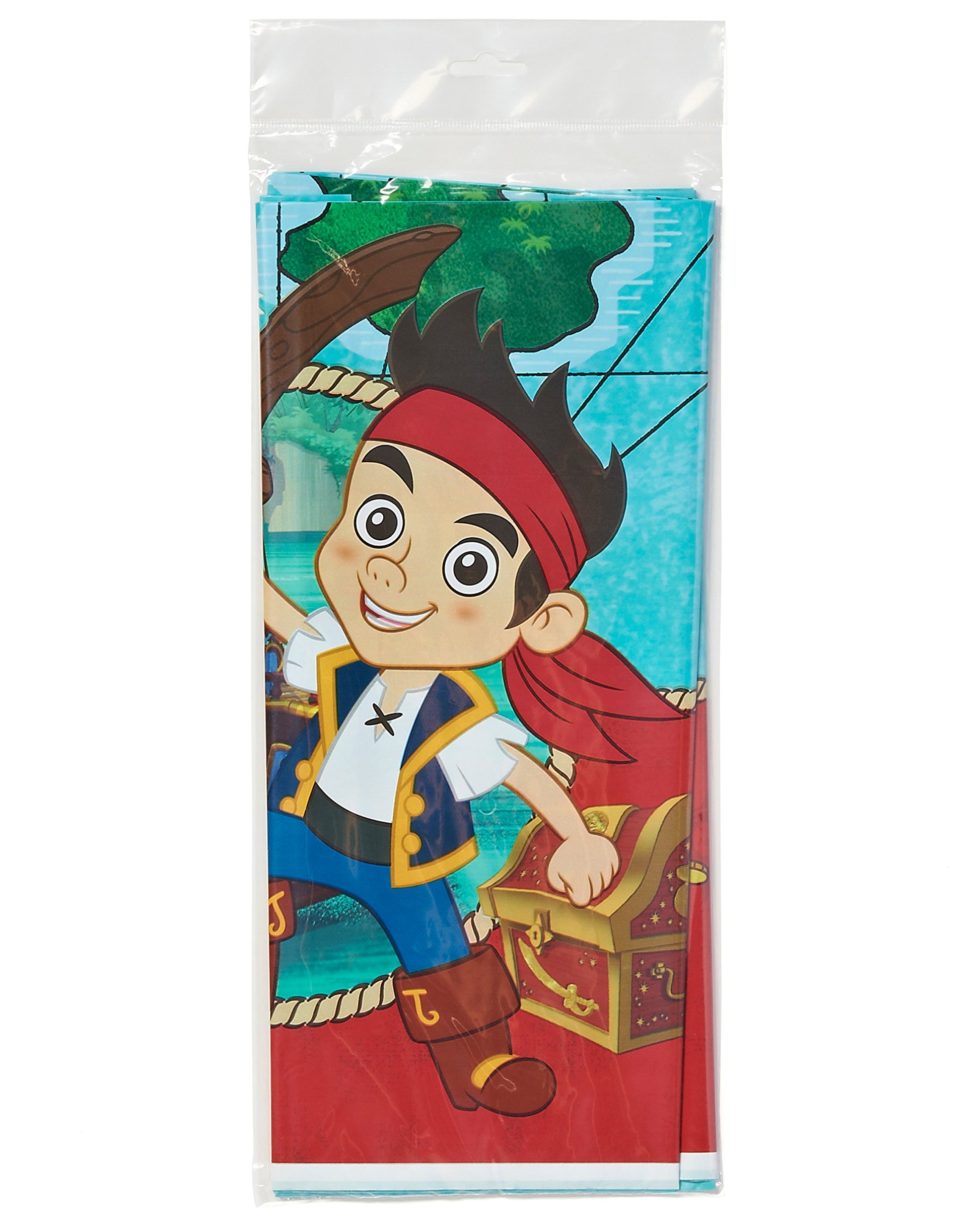 American Greetings Jake and the Neverland Pirates Party Supplies, Plastic Table Cover (1-Count)