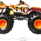 Hot Wheels Monster Trucks, Oversized Monster Truck, 1:24 Scale Die-Cast Toy Truck with Giant Wheels and Cool Designs