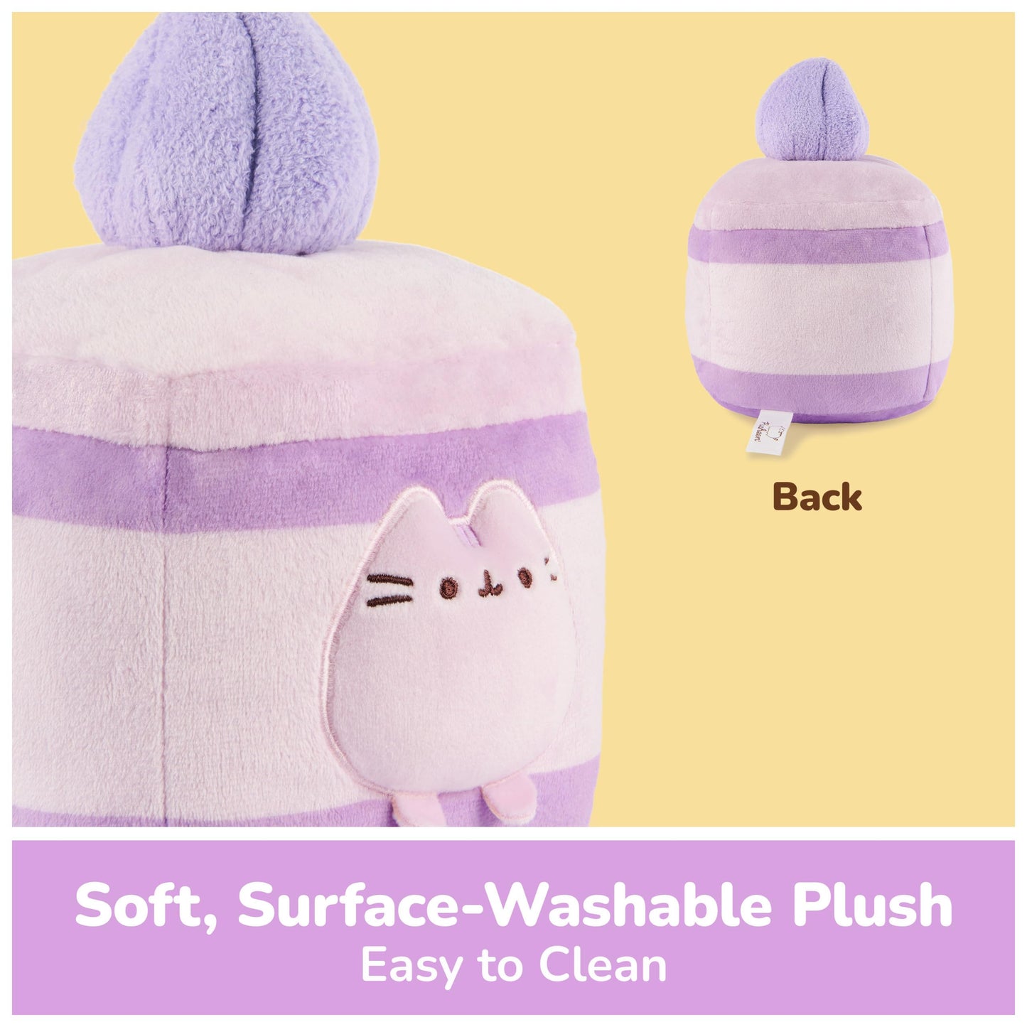 GUND Pusheen Lavender Spongecake 6-Inch Plush Toy for Ages 8+