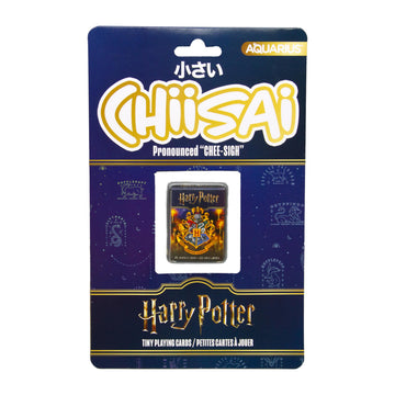 Aquarius Harry Potter Chiisai Micro Sized Playing Cards - Tiny Themed Novelty Deck with 54 Unique Wizarding World Designs - Travel Size Collectible
