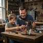 BYTLK Fishing Rod Building Block Set [589+] Pieces - Compatible with LEGO STEM Building Toys; Gift for Children, Adults, and Home Decor