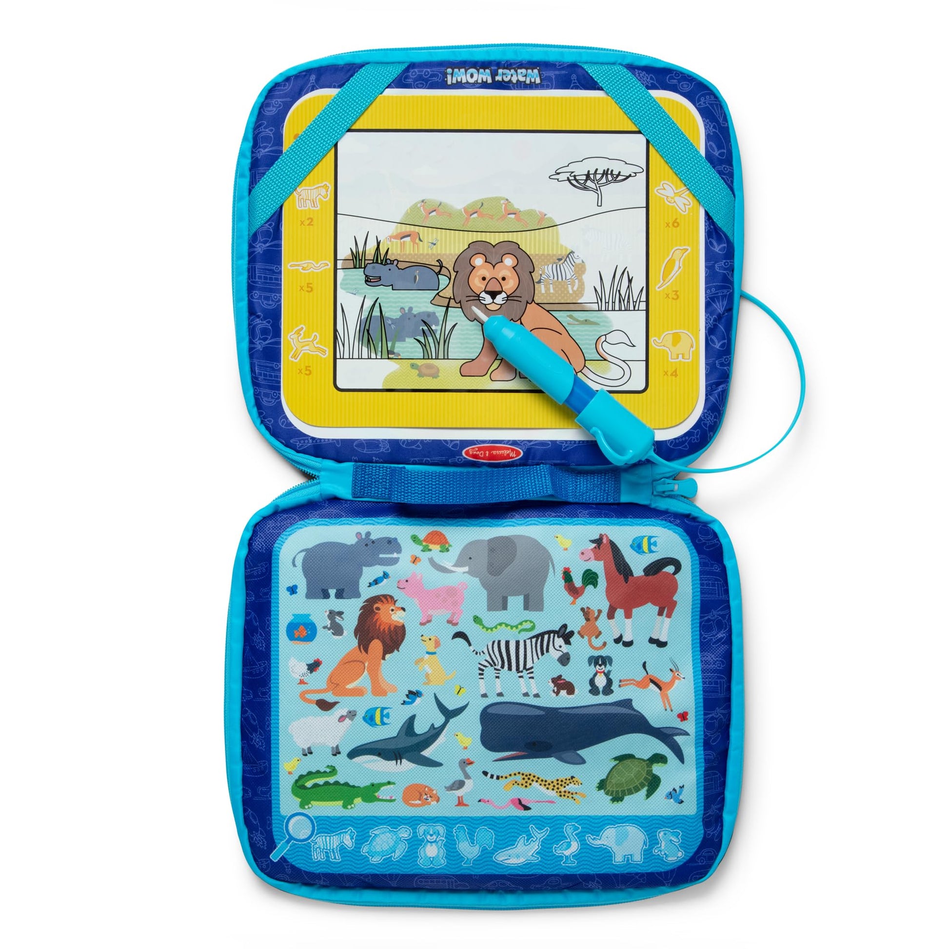 Melissa & Doug Water Wow! Take-Along Color-Reveal Drawing Set