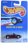 Mattel Hot Wheels Mazda MX 5 Miata, red #172