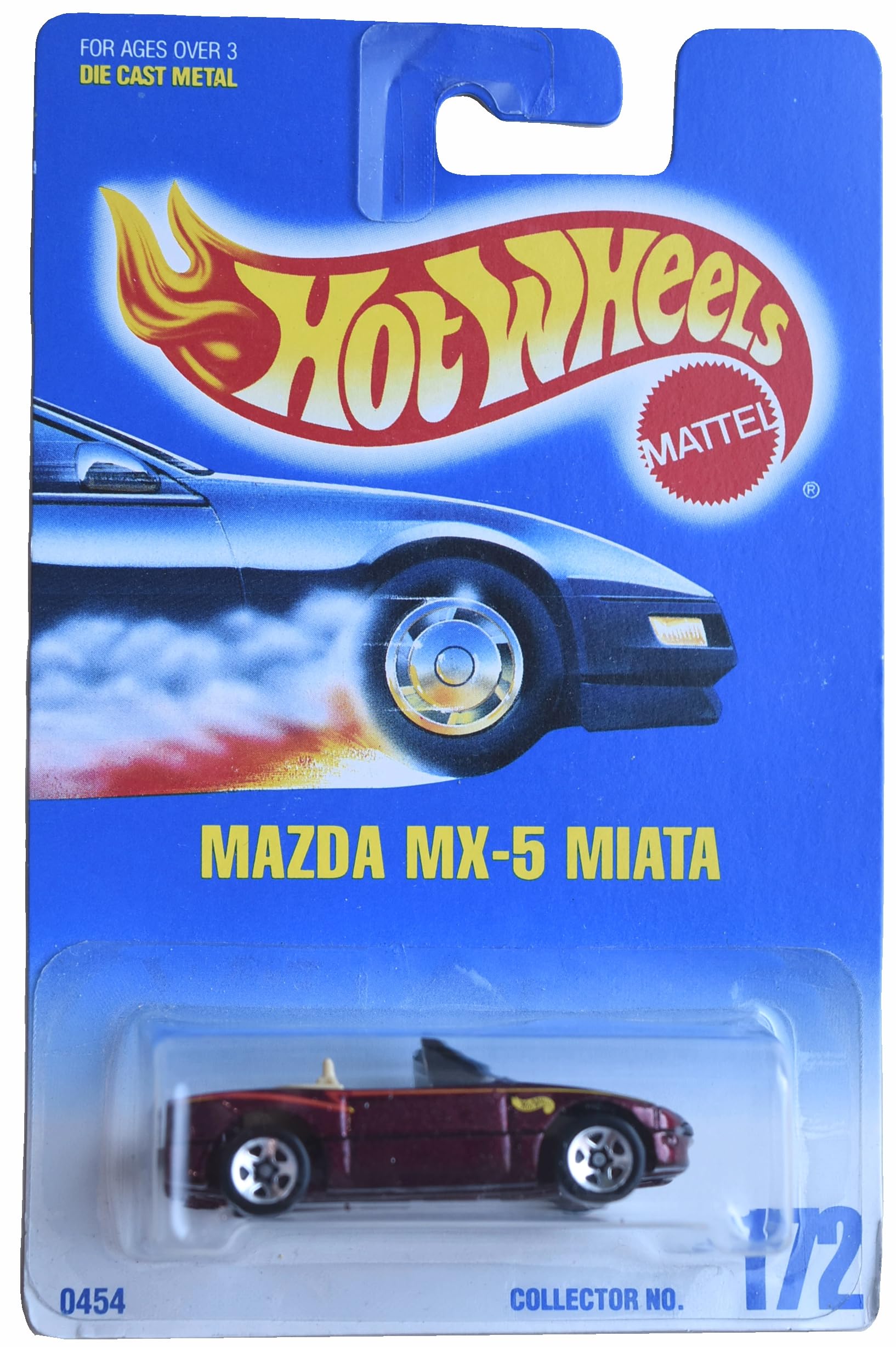 Mattel Hot Wheels Mazda MX 5 Miata, red #172