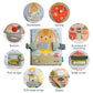 Taf Toys Busy Book for Toddlers 1-3 - Montessori Toys for 1 2 Year Old Boy Girl Birthday Gifts - Busy Book with Zippers, Buckles, Laces - Educational