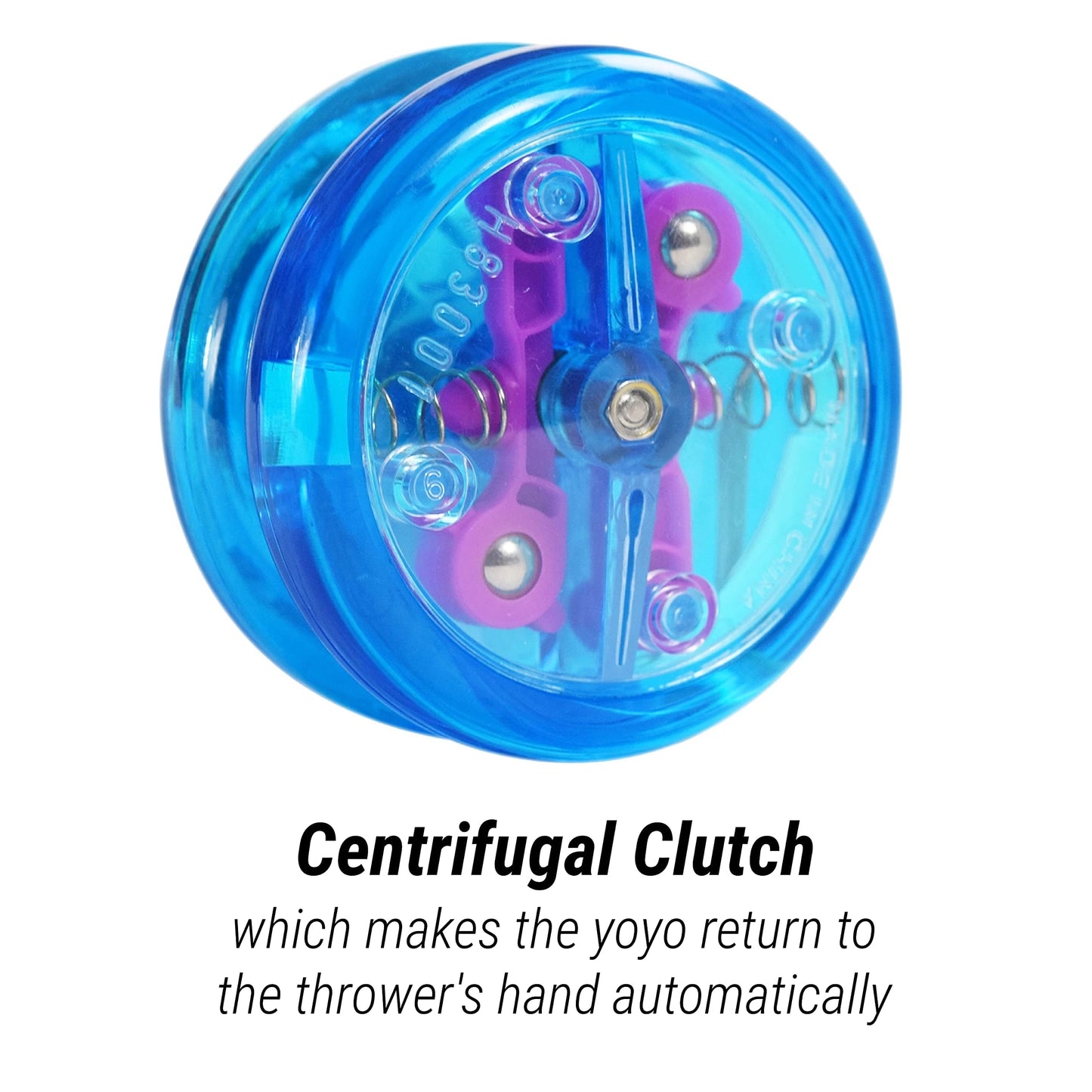 Yomega The Original Brain - Professional Yoyo for Kids and Beginners, Responsive Auto Return Yo Yo Best for String Tricks + Extra 2 Strings & 3 Month