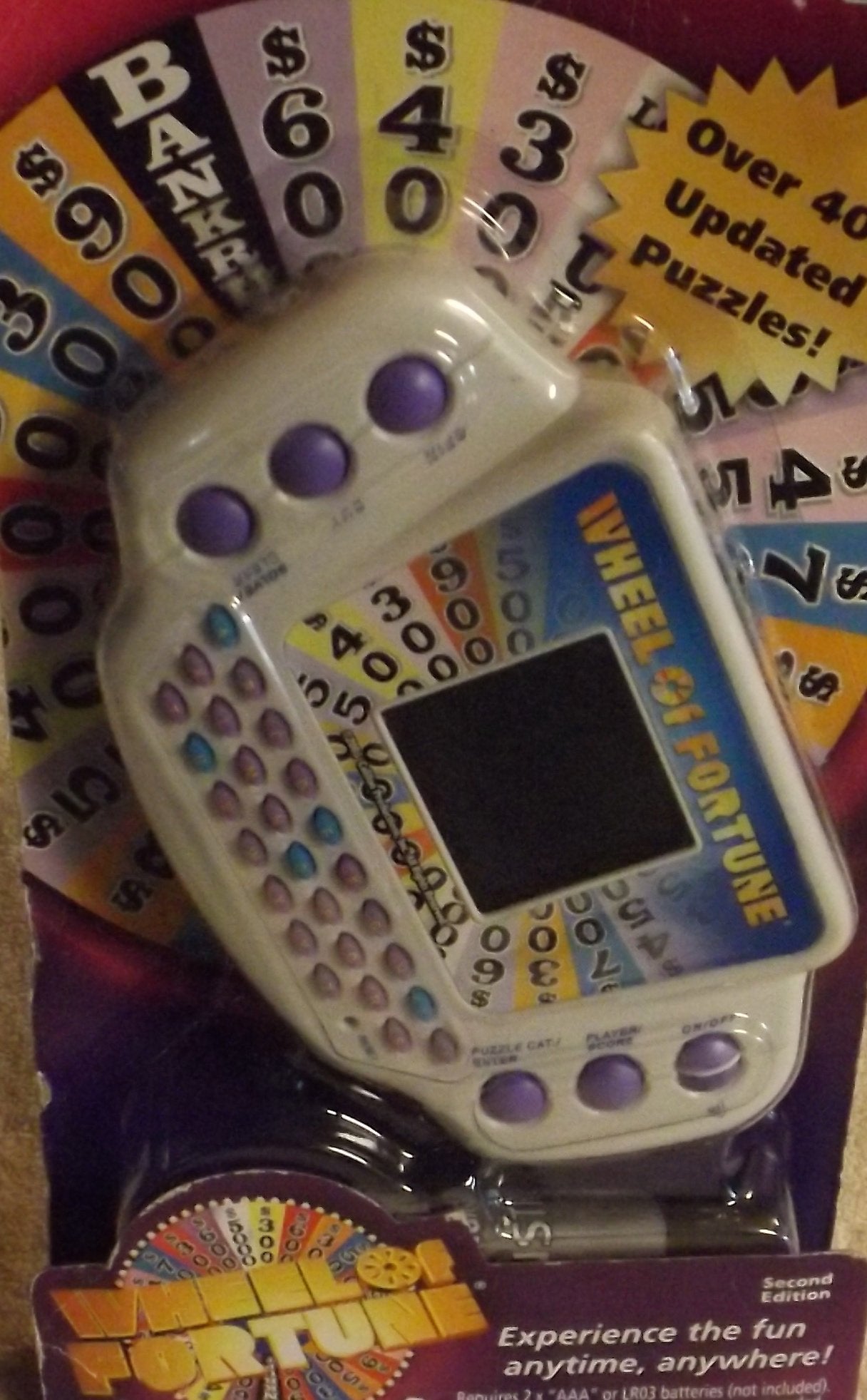 Wheel of Fortune Handheld Electronic Game