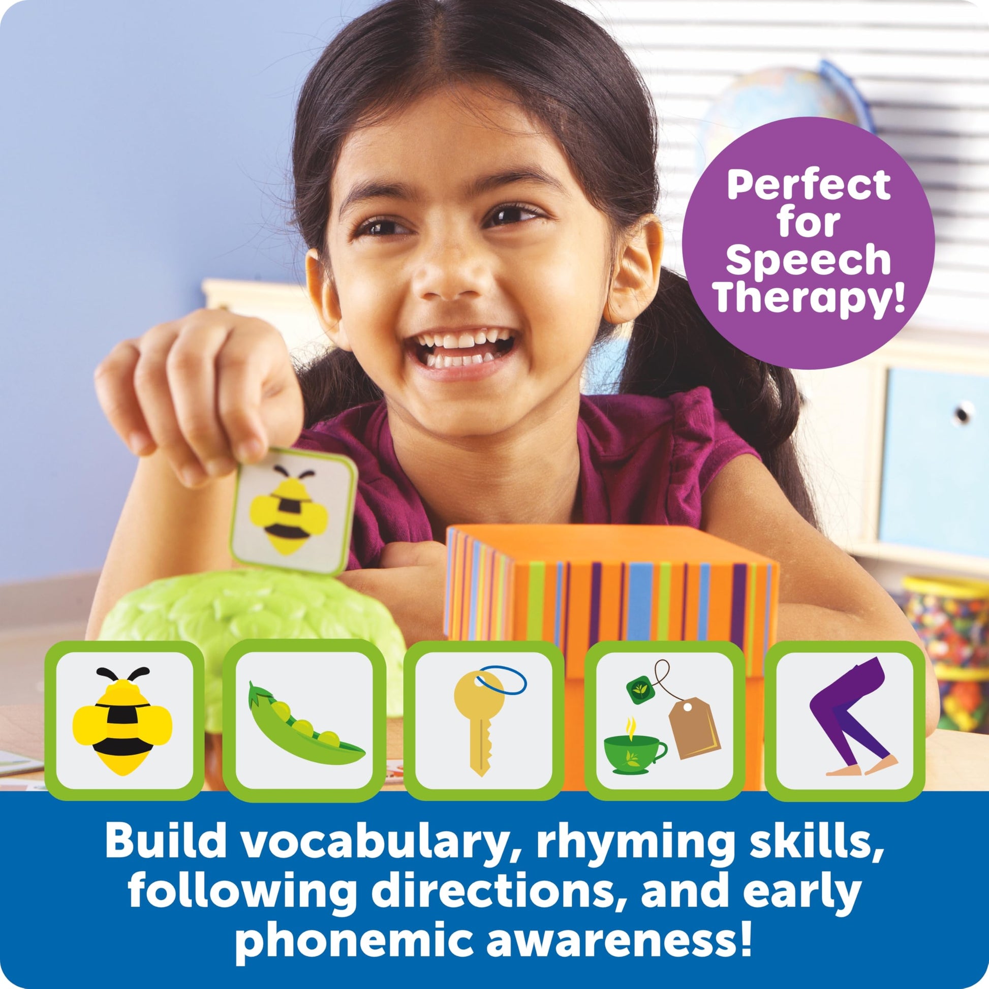 Learning Resources Fox in The Box Position Word Activity Set - Kids Board Spelling Educational Games, Vocabulary Reading Practice, Phonics Awareness