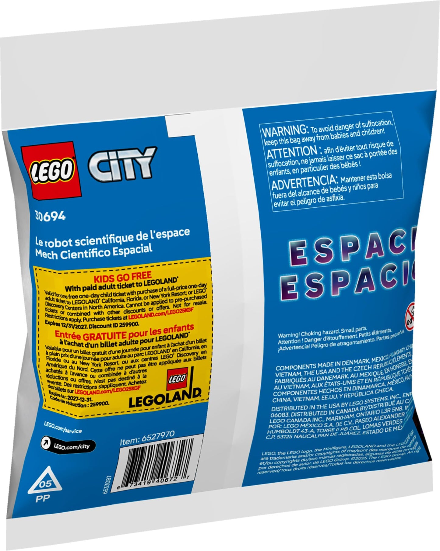 LEGO® Space Science Mech 30694