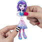 Off the Hook Style Studio, Fashion Fun Playset with 4-inch Small Doll and Fashions and Accessories, for Girls Aged 5 and Up