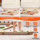VEVOR Balance Beam Stepping Stones, 6 PCS Wooden Toddler Balance Boards, Montessori Toy for Kids 3-6, Build Coordination and Gross Motor Skills