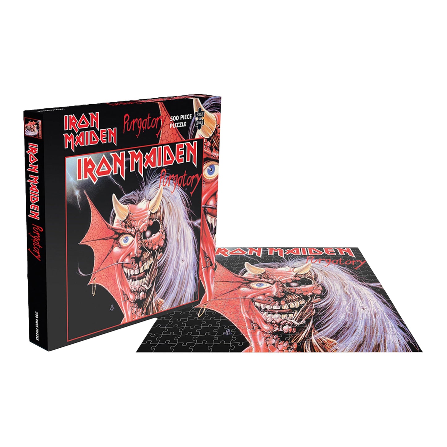 Iron Maiden Purgatory (500 Piece Jigsaw Puzzle) - Officially Licensed Iron Maiden Merchandise & Collectibles - Glare Free - Precision Fit