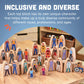 Constructive Playthings Wooden Community Helpers 25-Piece Wood Block Play Figurine Set, Freestanding Inclusive and Diverse Wood Toy Figures for Kids