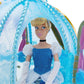 Disney Store Official Cinderella Doll Deluxe Gift Set with Horse that Walks & Light-Up Glittering Pumpkin Carriage - Perfect Disney Princess & Horse
