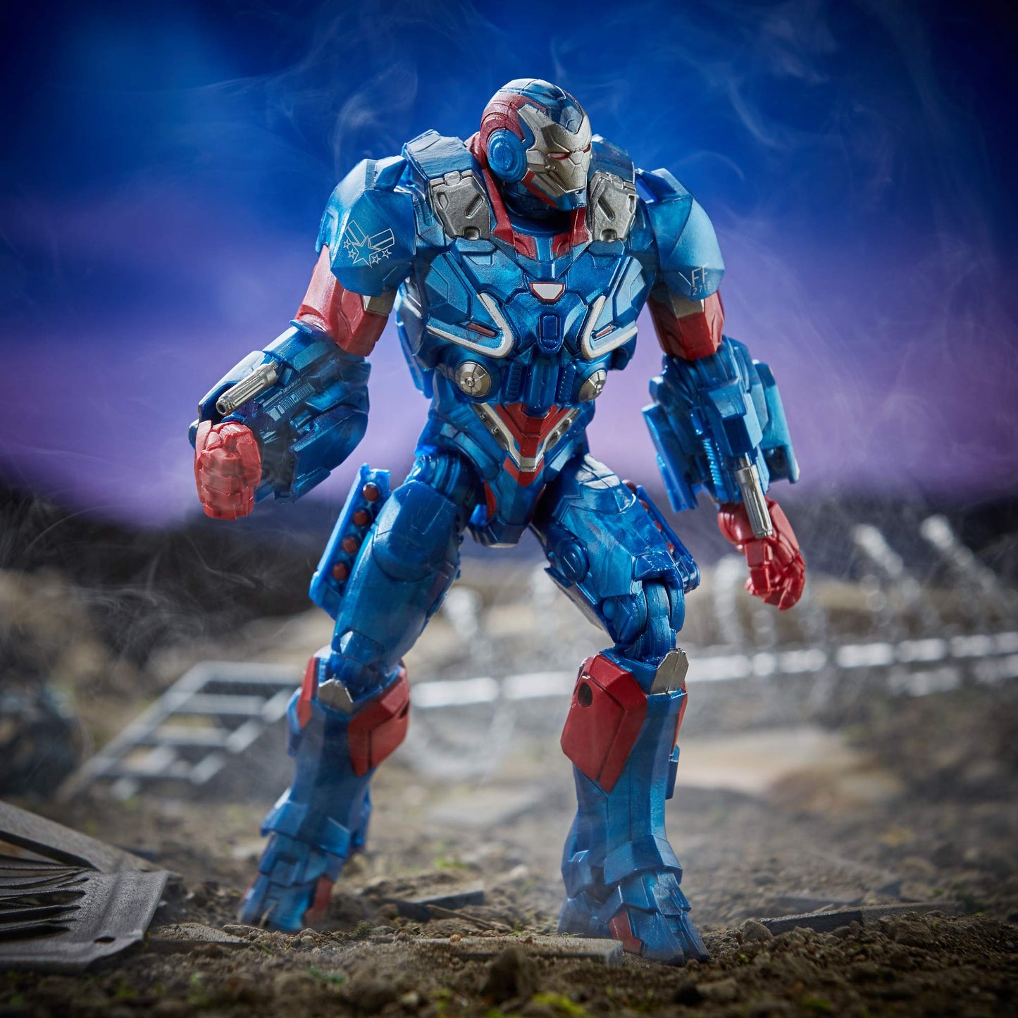 Marvel Legends Series Avengers: Endgame 6" Collectible Action Figure Iron Patriot Collection, Includes 4 Accessories
