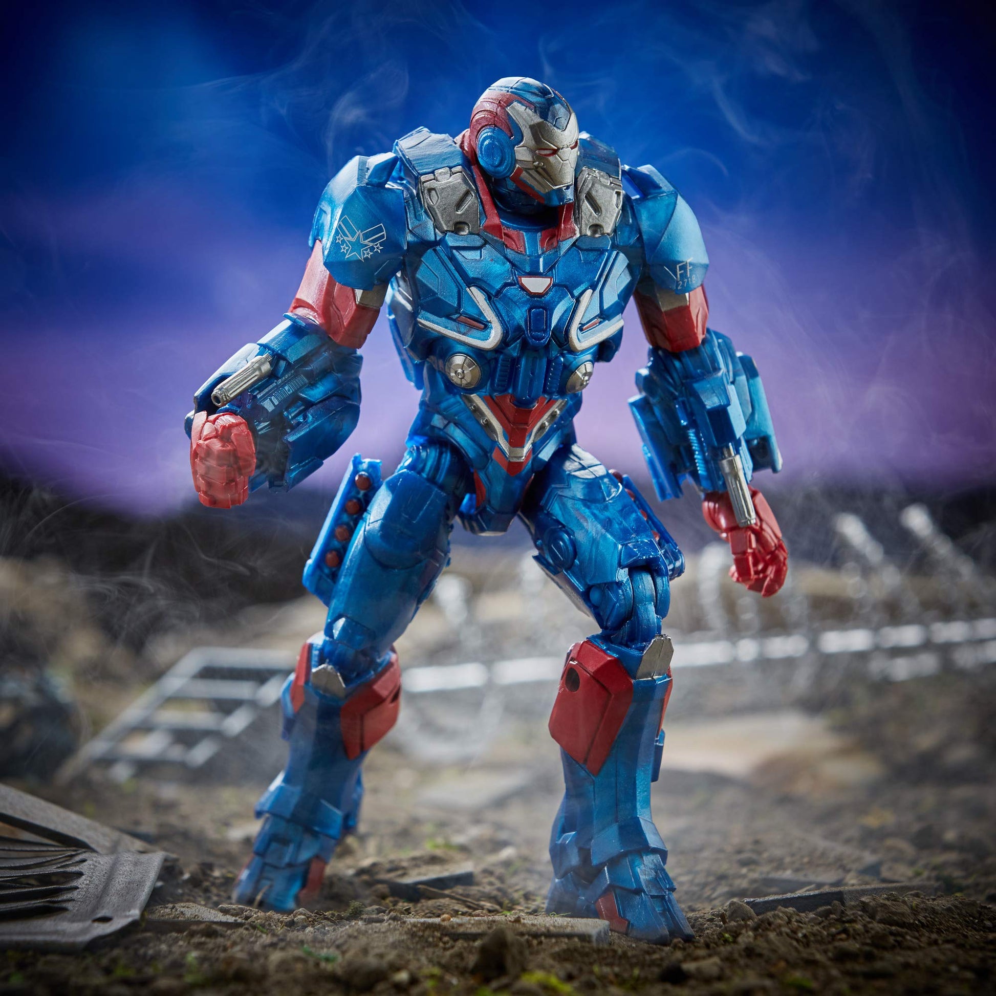 Marvel Legends Series Avengers: Endgame 6" Collectible Action Figure Iron Patriot Collection, Includes 4 Accessories
