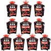 The Man The Myth The Legend Table Centerpieces Red and Black Table Decorations Dad Birthday Theme Decor for Husband Father Man Father’s Day