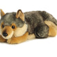 Aurora Miyoni 11.5" Wolf Realistic Stuffed Animal