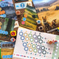 Cascadia: Rolling Hills Standalone Flip, Roll & Write Puzzly Dice Game Fun!