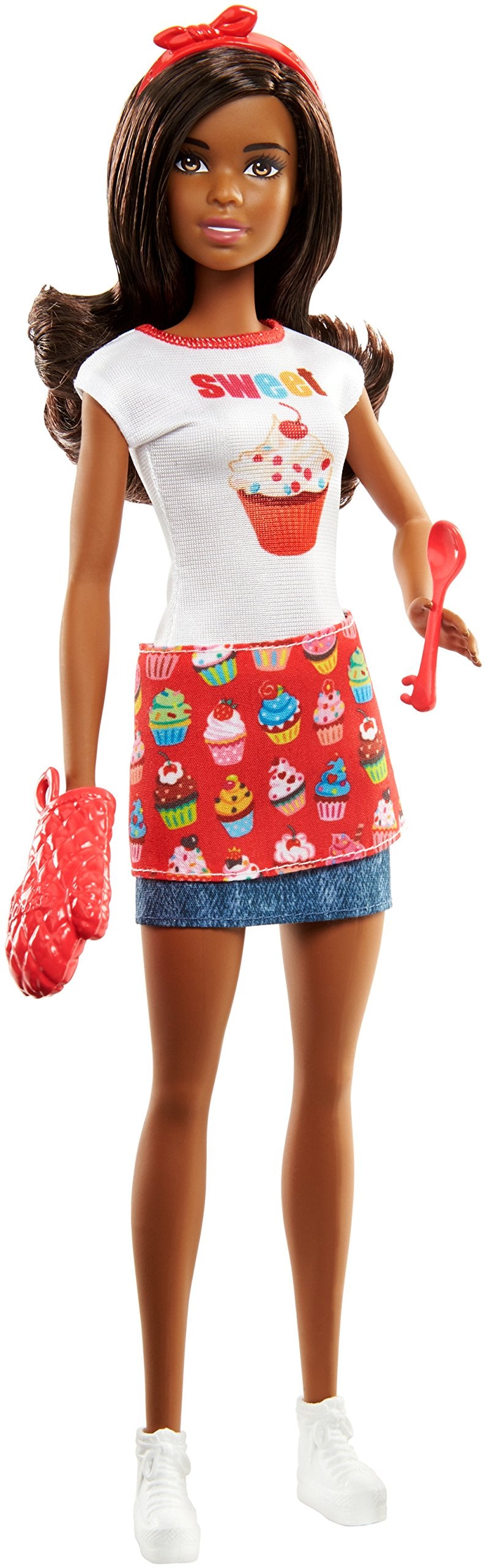Barbie Bakery Chef Playset, Dar Brown Hair