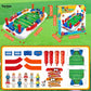 TOYVINIA Mini Foosball Soccer Board Game for Kids Indoor Family Fun Toy