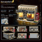 PleyWalden Grocery Store Building Blocks for Adults, for Diagon Alley Building Set with LED Light, Shop Window and Telephone Booth, House Toy for Home