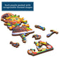 Boardwalk Puzzles Luxury Wood Puzzle - Suzy The Elf Fun Size, 32 Pieces, Wooden Puzzle Activity for Adults, 8"x3"