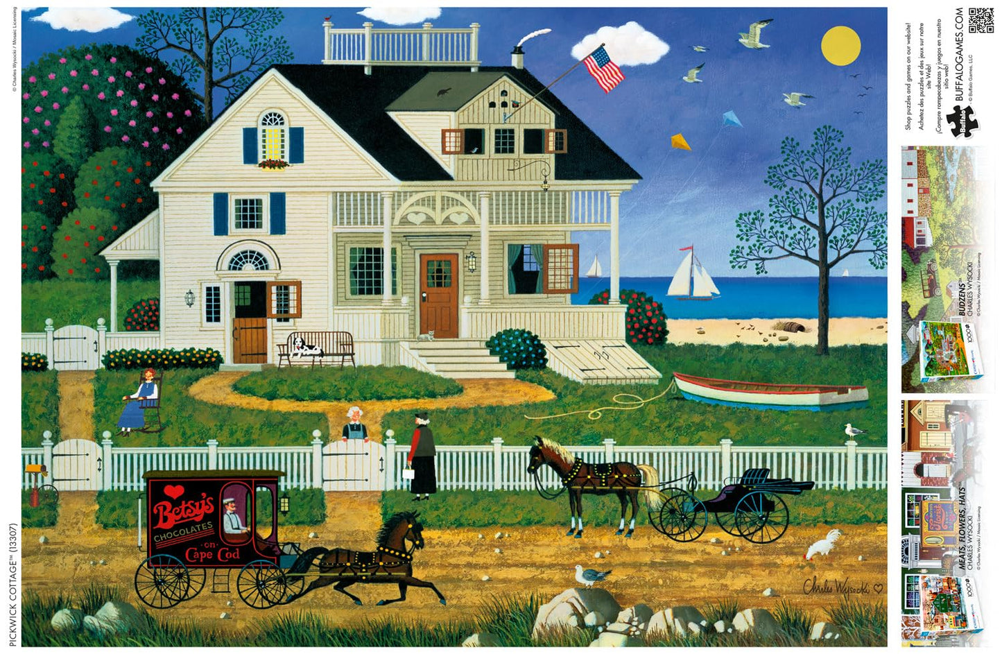 Buffalo Games - Charles Wysocki Pickwick - 1000 Piece Puzzle for Adults