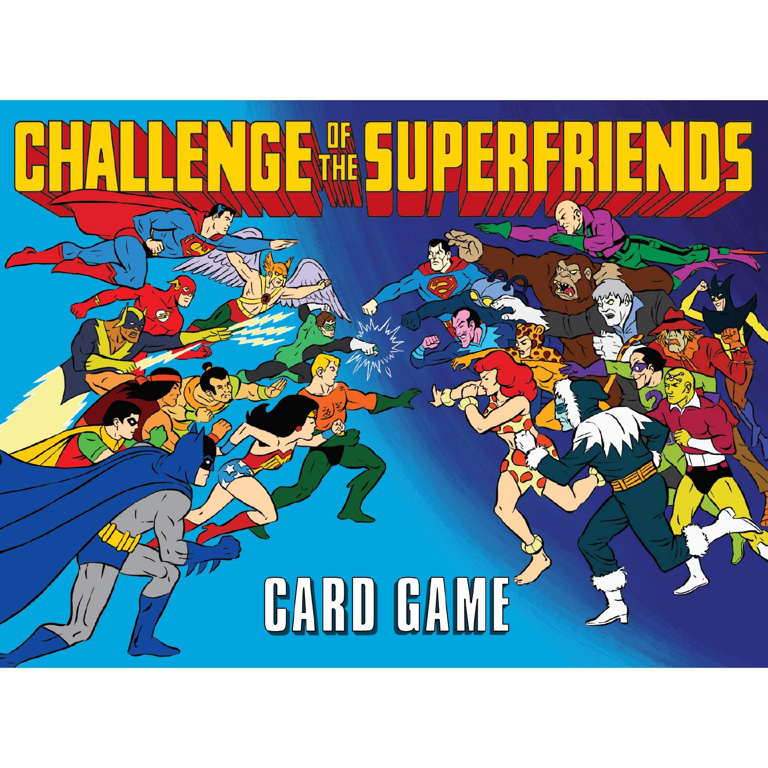 Cryptozoic Entertainment Challenge of The Superfriends Card Game, Multi-Colored