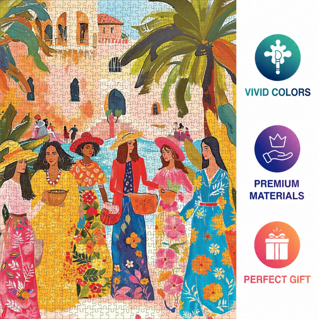 Cross & Glory | 1000 Piece Jigsaw Puzzles for Adults | Saharan Sun