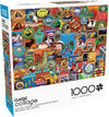 Buffalo Games Lewis T Johnson, Suitcase Stickers, 1000 Piece Jigsaw Puzzle