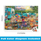 Buffalo Games - Aimee Stewart Merry Mushroom Cottage - 1000 Piece Puzzle