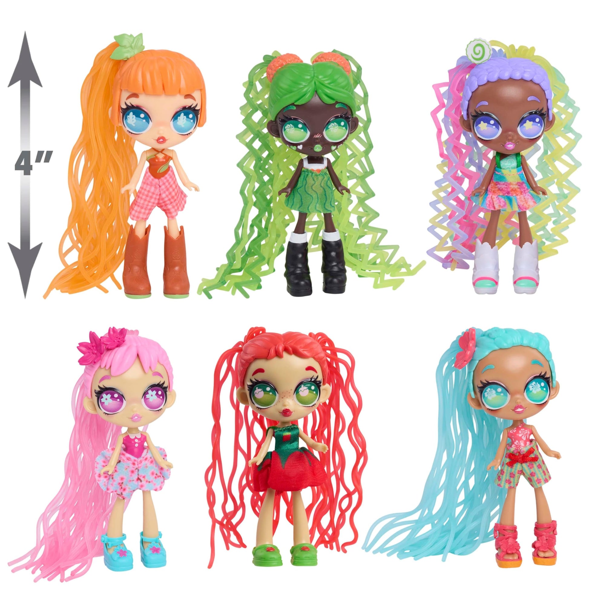 Just Play Made 2 Order Cup O’ Style Collectible 4-inch Small Doll and Accessories, 10-Pieces, Styles May Vary, Kids Toys for Ages 3 Up