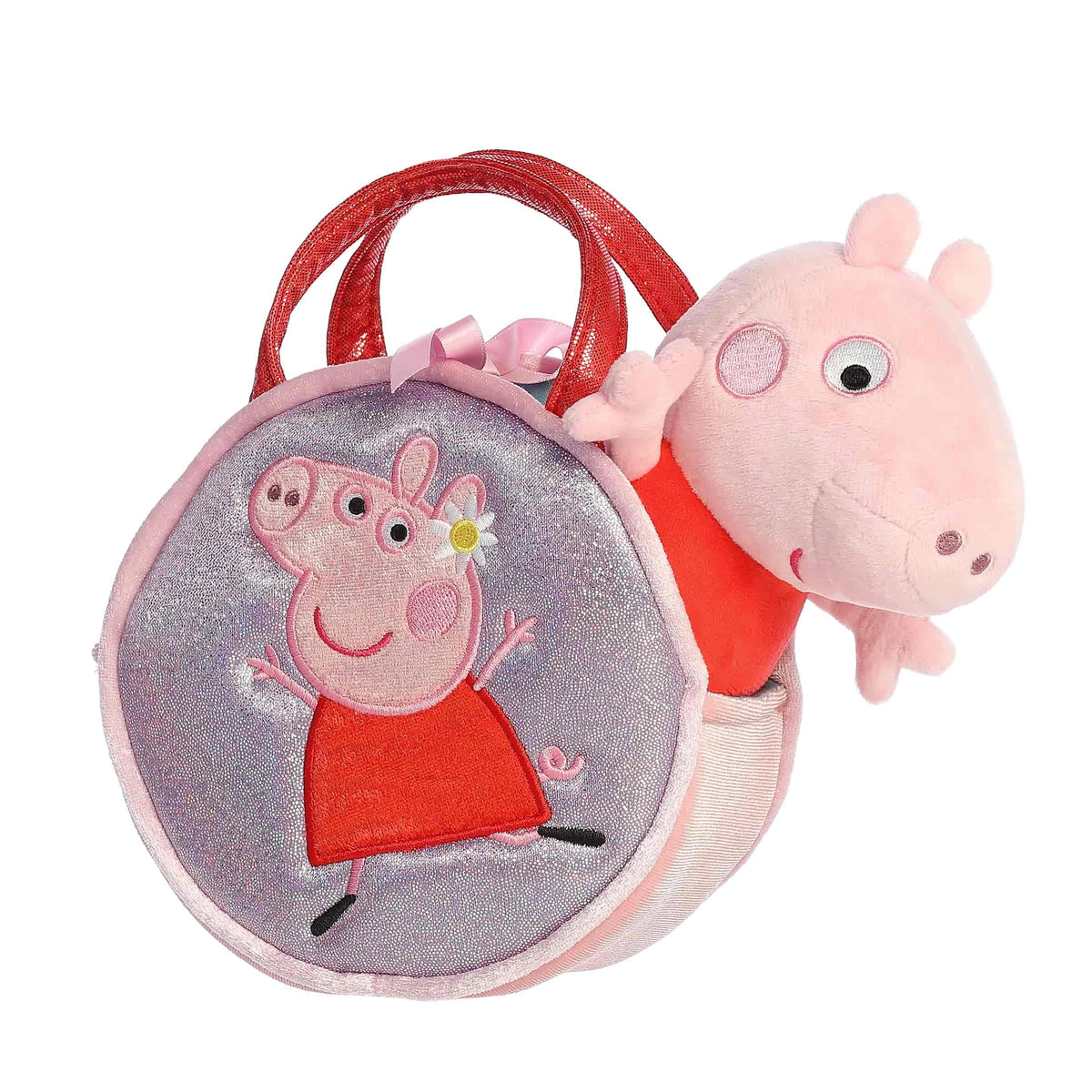 Aurora Peppa Pig Fancy Pals 7.5" Peppa Pig Daisy Playful Plush