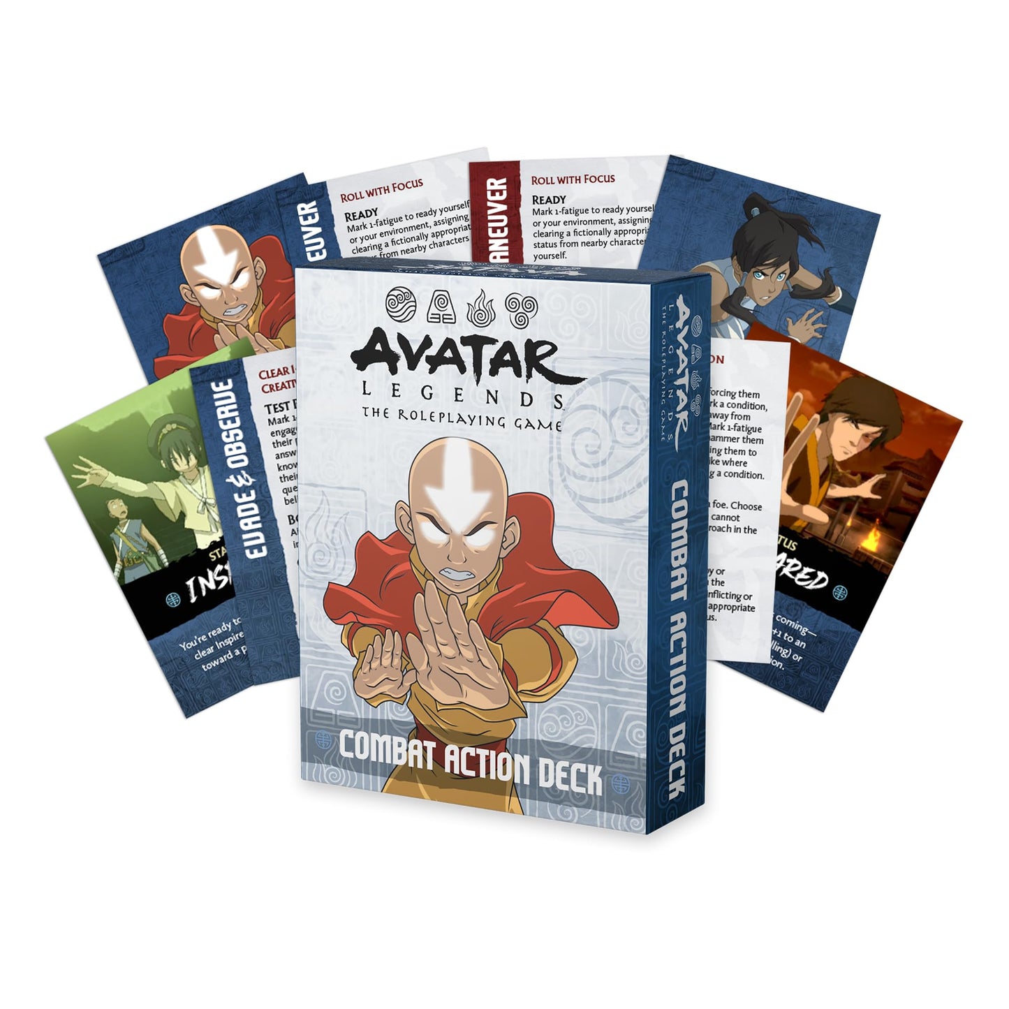 Magpie Games Avatar Legends The Roleplaying Game: Combat Action Deck Expansion - 55 Card Combat Deck
