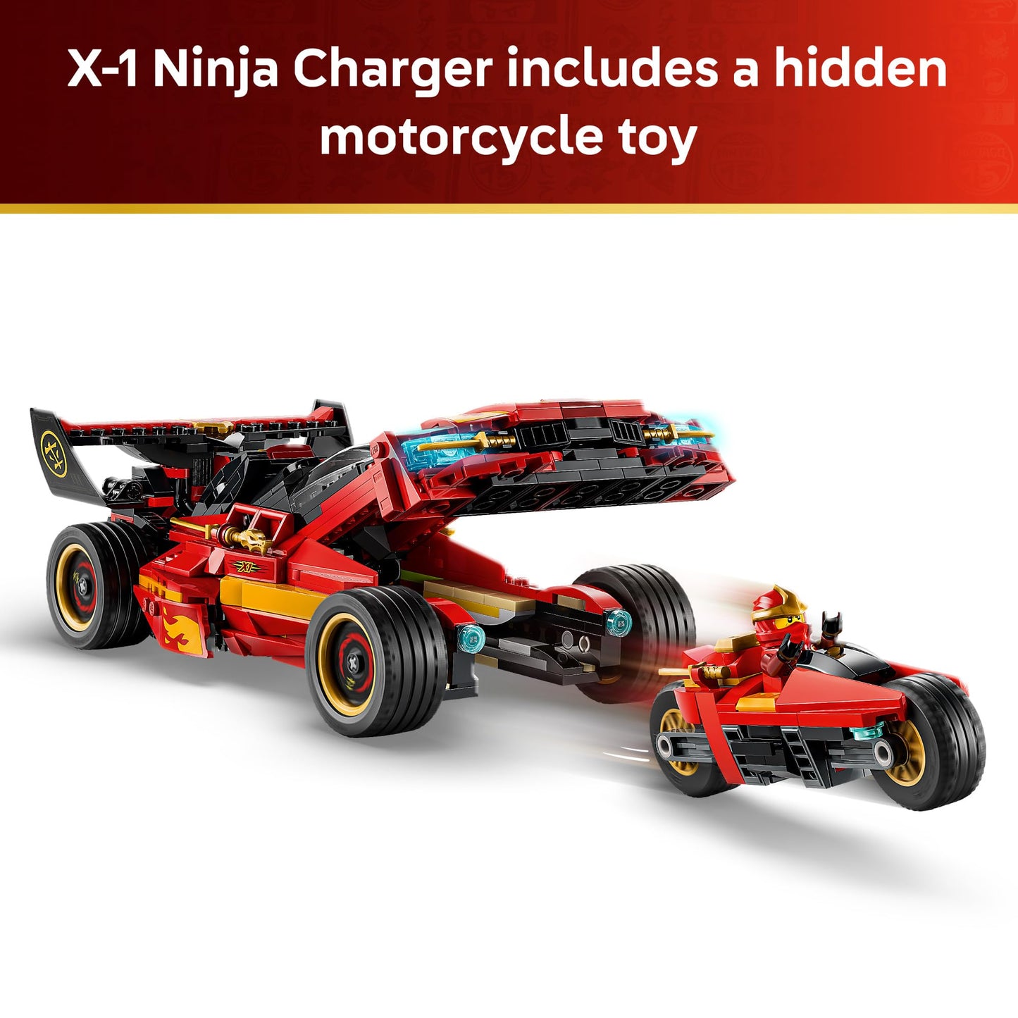 LEGO NINJAGO X-1 Ninja Charger 15th Anniversary 71867