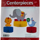 3-Piece Honeycomb Centerpiece Set, Circus Time
