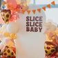 GIOGUK 11Pcs Italian Pizza Picnic Birthday Party Garland Banner